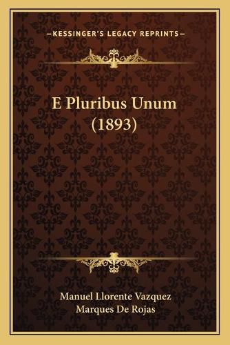 Cover image for E Pluribus Unum (1893)