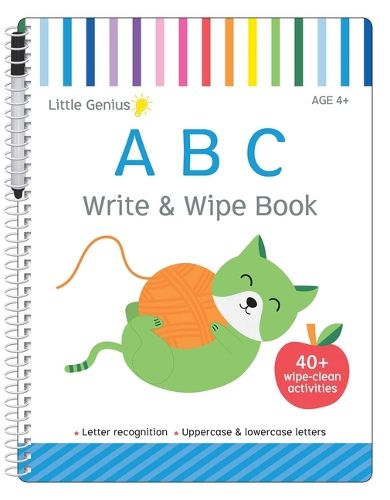 Cover image for Abc: Write & Wipe Activity Book