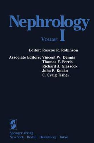 Cover image for Nephrology: Volume I / II Proceedings of the IXth International Congress of Nephrology