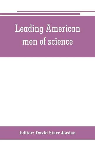 Cover image for Leading American men of science