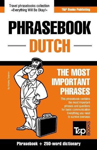 Cover image for English-Dutch phrasebook and 250-word mini dictionary