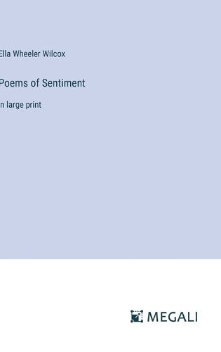 Cover image for Poems of Sentiment