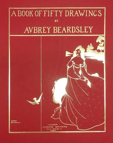 Cover image for A Book of Fifty Drawings by Aubrey Beardsley