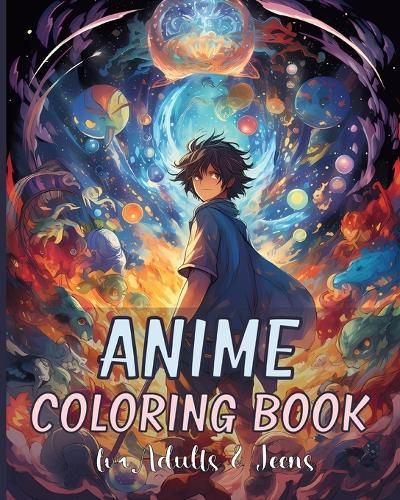 Cover image for Anime Coloring Book