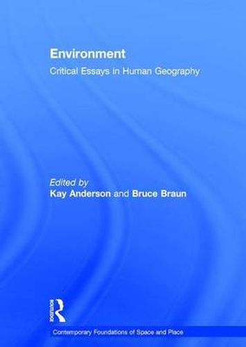 Cover image for Environment: Critical Essays in Human Geography