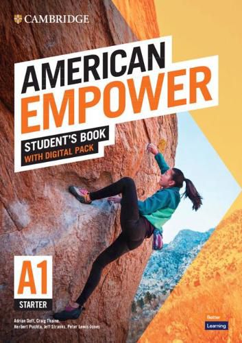 Cover image for American Empower Starter/A1 Student's Book with Digital Pack