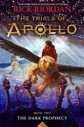 Cover image for The Dark Prophecy (Trials of Apollo, the Book Two)