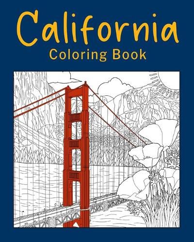 Cover image for California Coloring Book