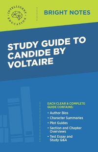 Cover image for Study Guide to Candide by Voltaire