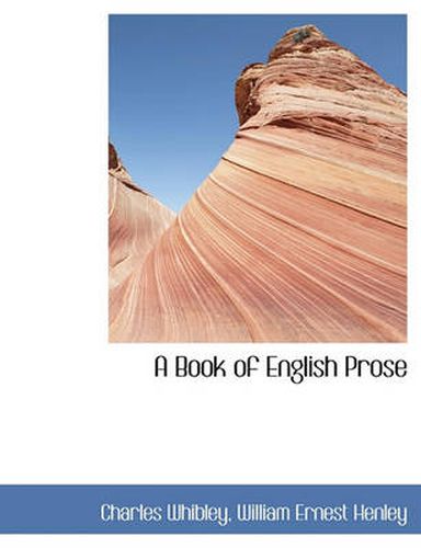 Cover image for A Book of English Prose