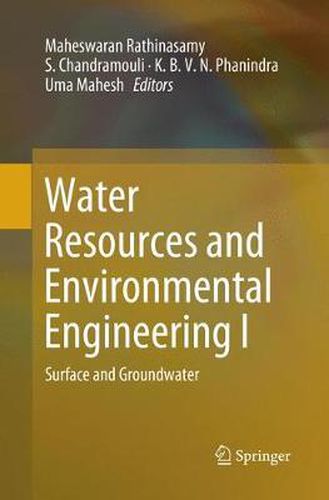 Cover image for Water Resources and Environmental Engineering I: Surface and Groundwater