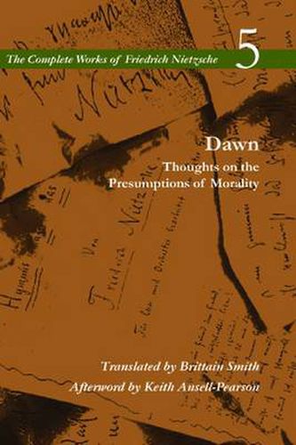 Cover image for Dawn: Thoughts on the Presumptions of Morality, Volume 5