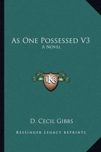 Cover image for As One Possessed V3