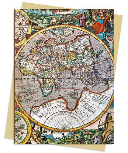 Cover image for Pieter van den Keere: Antique Map Greeting Card Pack