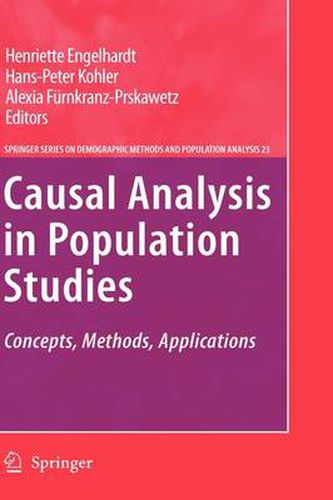 Cover image for Causal Analysis in Population Studies: Concepts, Methods, Applications