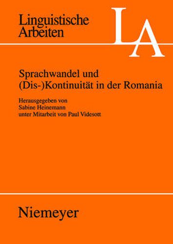 Cover image for Sprachwandel Und (Dis-)Kontinuitat in Der Romania