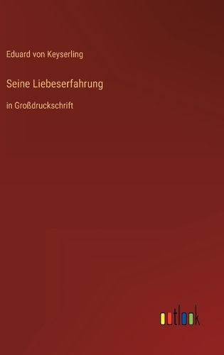 Cover image for Seine Liebeserfahrung