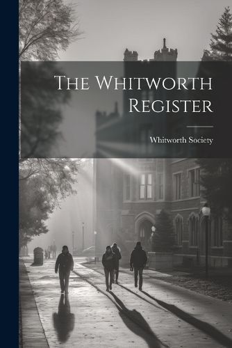 Cover image for The Whitworth Register