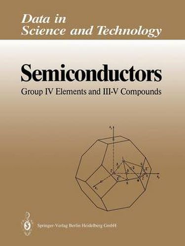 Cover image for Semiconductors: Group IV Elements and III-V Compounds