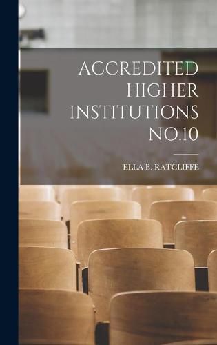 Cover image for Accredited Higher Institutions No.10