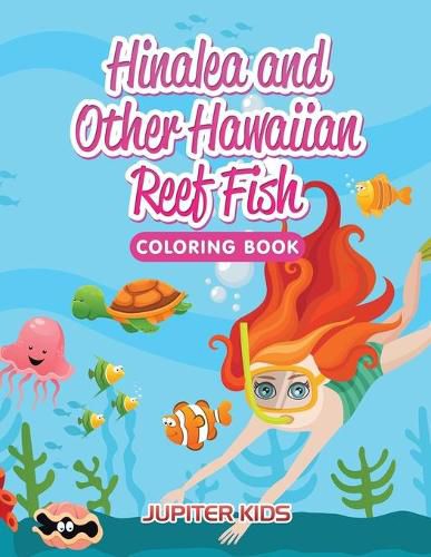 Cover image for Hinalea and Other Hawaiian Reef Fish Coloring Book