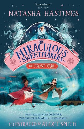 Cover image for The Frost Fair (The Miraculous Sweetmakers, Book 1)