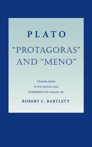 Cover image for Protagoras and  Meno