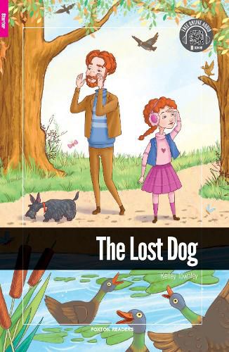 Cover image for The Lost Dog - Foxton Reader Starter Level (300 Headwords A1) with free online AUDIO