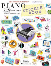 Cover image for Piano Adventures Sticker Book