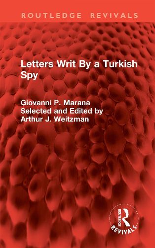 Cover image for Letters Writ By a Turkish Spy