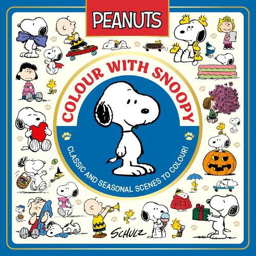 Cover image for Official Peanuts: Colour with Snoopy