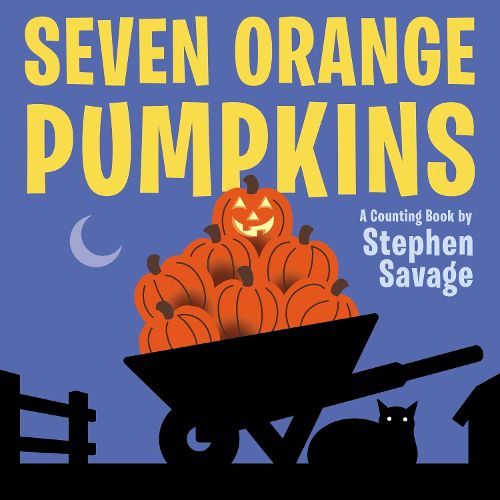 Cover image for Seven Orange Pumpkins board book