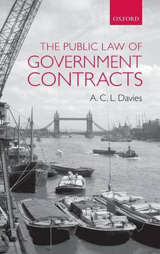 Cover image for The Public Law of Government Contracts