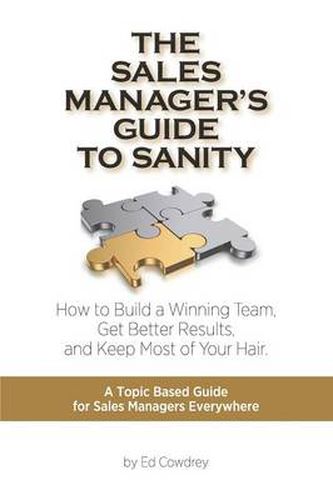 Cover image for The Sales Manager's Guide to Sanity