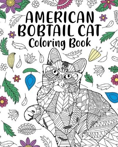 Cover image for American Bobtail Cat Coloring Book