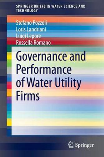 Cover image for Governance and Performance of Water Utility Firms