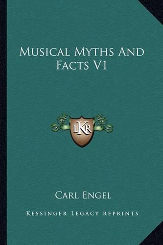 Musical Myths and Facts V1