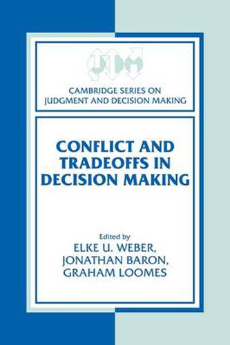 Cover image for Conflict and Tradeoffs in Decision Making