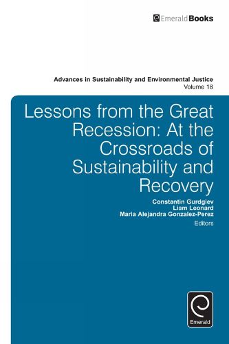 Cover image for Lessons from the Great Recession: At the Crossroads of Sustainability and Recovery