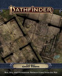 Cover image for Pathfinder Flip-Mat: Ghost Towns