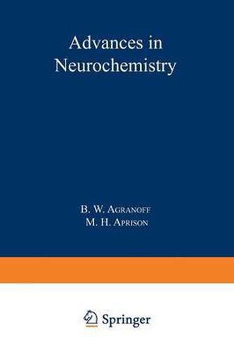 Advances in Neurochemistry