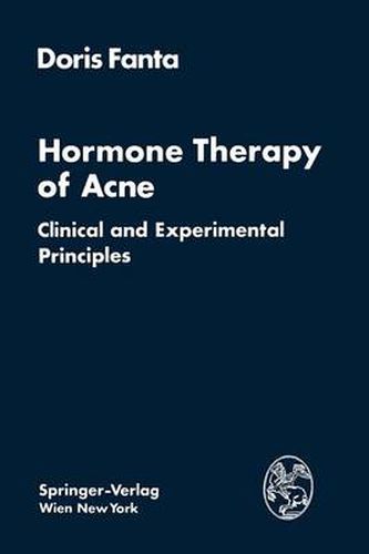 Cover image for Hormone Therapy of Acne: Clinical and Experimental Principles