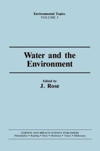 Cover image for Water & the Environment