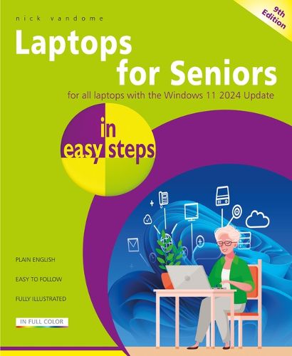 Cover image for Laptops for Seniors in easy steps