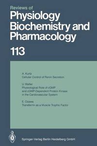 Cover image for Reviews of Physiology, Biochemistry and Pharmacology