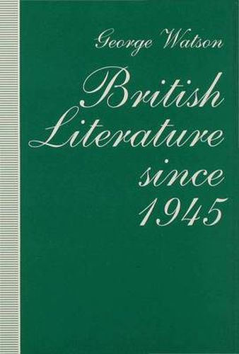 British Literature since 1945