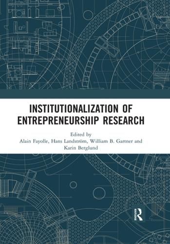 Cover image for Institutionalization of Entrepreneurship Research