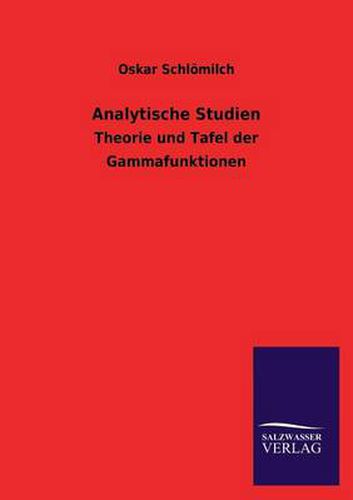 Cover image for Analytische Studien