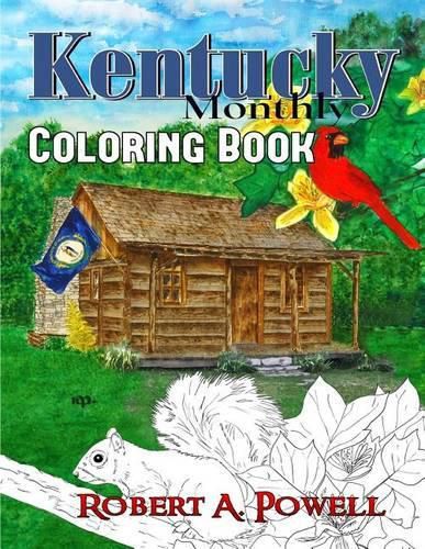 Cover image for Kentucky Monthly Coloring Book