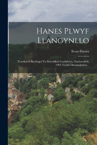 Cover image for Hanes Plwyf Llangynllo
